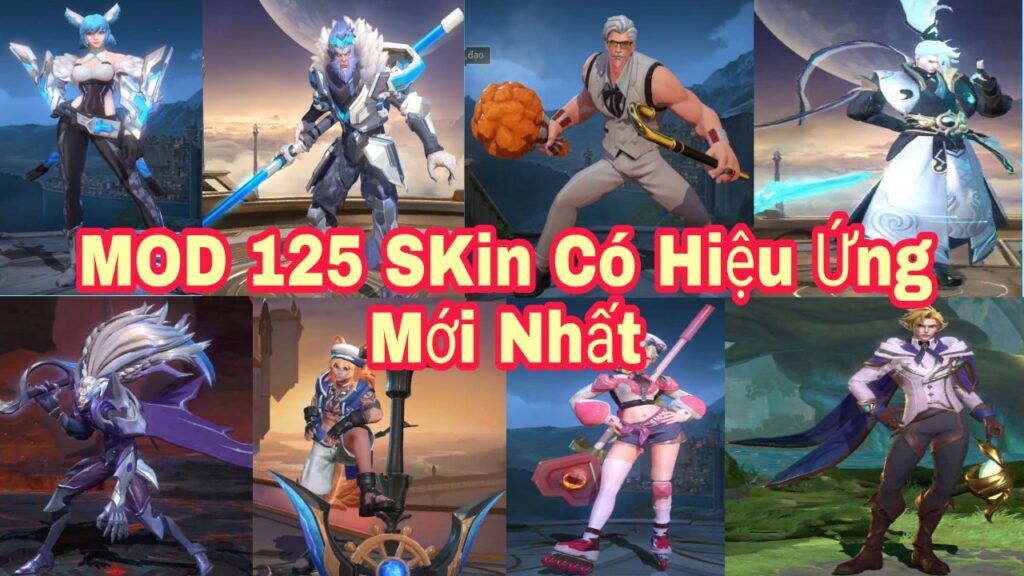 Cách mode skin Liên Quân Android