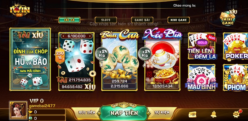 Đánh giá sơ lược về cổng game bài đổi thưởng trực tuyến Iwin Club