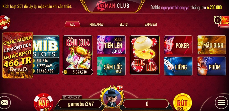 Liên tục cập nhật và làm mới hệ thống kho game cá cược