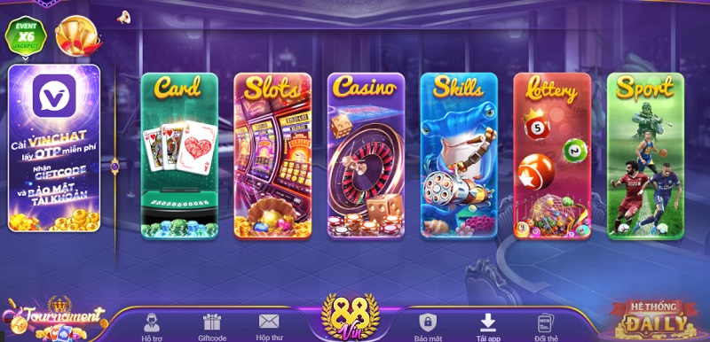 Vin88 – Cổng game đánh bài chất lượng nhất 2022