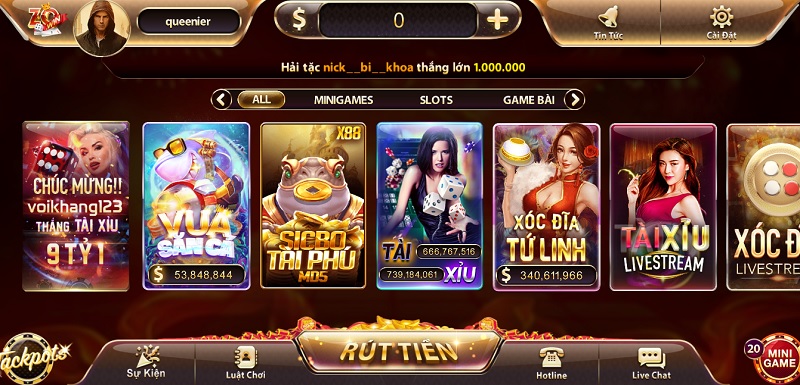 Zowin – Cổng game bài trực tuyến uy tín nhất 2022